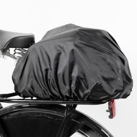 Wasserdichte Premium Gepäckträgertasche TOP mit Regenabdeckung & Flaschenhalter 11L