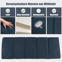 Feldbett Klappbar, Campingbett mit Matratze