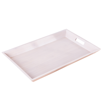 Bambus Aufbewahrungen "Weiß-lasiert"