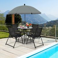 6 teiliges Gartenmöbel Set