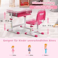 Kinderschreibtisch Set höhenverstellbar