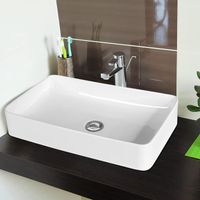 60x35cm Waschbecken mit Pop-up-Ablauf