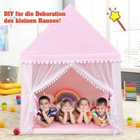 Kinderspielhaus Kinderzelt Spielhaus Prinzess Prinzessin