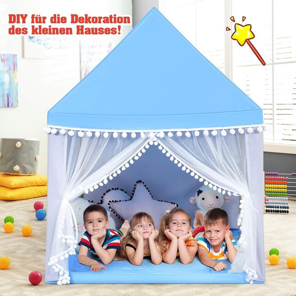 Kinderspielhaus Kinderzelt Spielhaus Prinzess Prinzessin