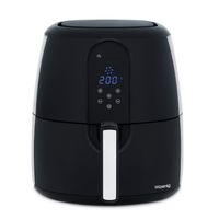 Air Fryer FRY820 Fritteuse ohne Öl, Fassungsvermögen 5,5 l, 7 Kochprogramme, Temperatur einstellbar von 80 °C bis 200 °C, Touchscreen, herausnehmbarer Korb, spülmaschinenfest, 1800 W