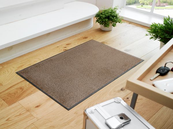 Rutschfeste Fußmatte Taupe 75 x 50 cm