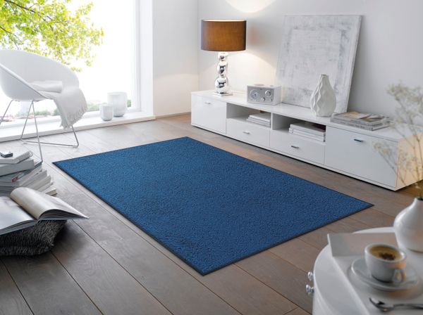 Rutschfeste Fußmatte Navy 180 x 120 cm