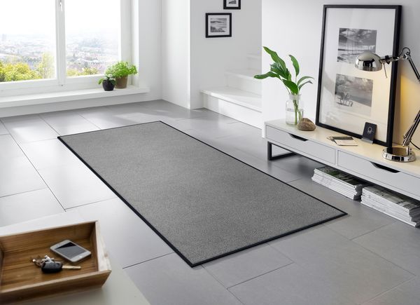 Rutschfeste Fußmatte Cool Grey 190 x 75 cm
