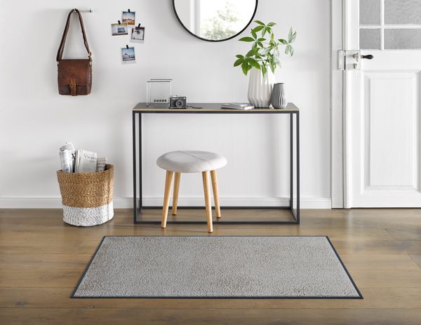 Rutschfeste Fußmatte Cool Grey 120 x 75 cm