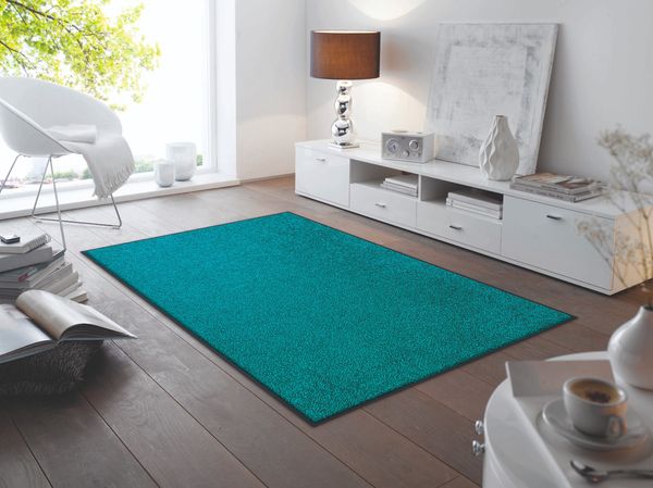 Rutschfeste Fußmatte TC_Peacook Green 180 x 120 cm
