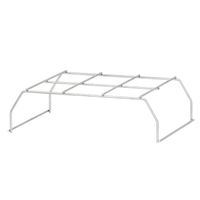 Paella World Pizza-Rack für alle Multi-Kulti Grill-Systeme Edelstahl 2 Pizzen 26 cm x 34,5 cm 26 cm x 26,5 cm 10cm