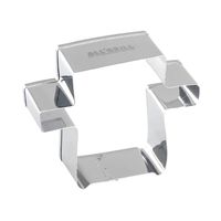 Paella World BBQ Plätzchen-Ausstecher aus Edelstahl