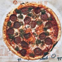 Paella World GRILL Pizzawender mit Holzgriff - Ideal für Pizza, Flammkuchen, Burger etc.