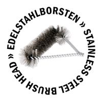 Paella World Grill- und BBQ-Bürste mit Edelstahlbürstenkopf