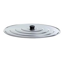 Paella World Leichter Aluminiumdeckel mit Abdampfvorrichtung, Ø 45 cm
