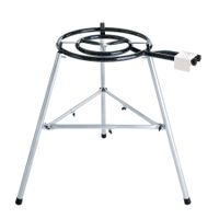 Paella Set 3: Pfanne 60 cm, 2-Ring-Brenner, 11,4 kw, inkl. Zubehör