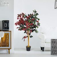 COSTWAY Kunstpflanze 120cm