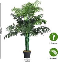 COSTWAY Zimmerpalme Palme