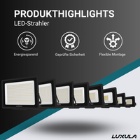 LED-Fluter, 200 W, 3000 K
