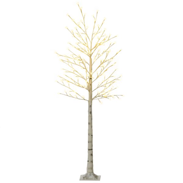 LED Baum 180 cm Lichterbaum, Kirschbaum mit 180 LEDs, 3 Helligkeitsstufen