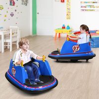 6V Aufsitz Autoscooter mit bunten Lichtern und Musik