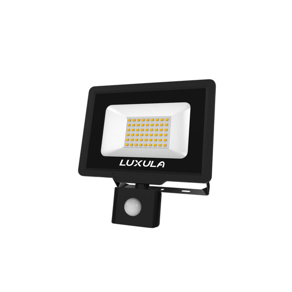 LED-Fluter mit Bewegungsmelder, 50 W, 3000 K