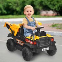 12V Kinder Traktor mit elektrischen Heckschaufel