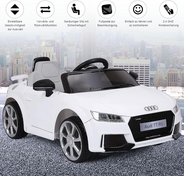 12V Audi Kinderauto mit 2,4G-Fernbedienung