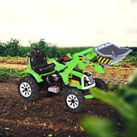 12V Kinder Spielzeugbagger, Kinderbagger 2,5-5 km/h