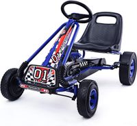 Gokart mit Handbremse und verstellbarem Sitz