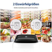2L Eiswürfelmaschine 15kg/24H