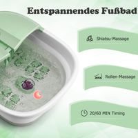 Fußbad Massagegerät faltbar