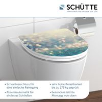 Duroplast HG WC Sitz MAGIC LIGHT, Absenkautomatik und Schnellverschluss