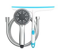 Handbrauseset mit Abzieher, Wasserstopp-Funktion Brause Chrom