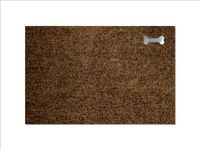 Keilbach Fußmatte mit Edelstahlelement, 87 x 57 cm, brown