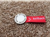 Keilbach Fußmatte mit Edelstahlelement, 87 x 57 cm, schwarz