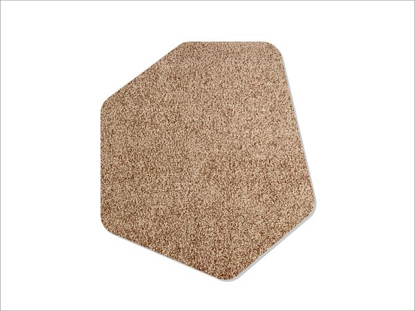 Keilbach Schuhabstreifer, 82 x 74 cm, sandfarben