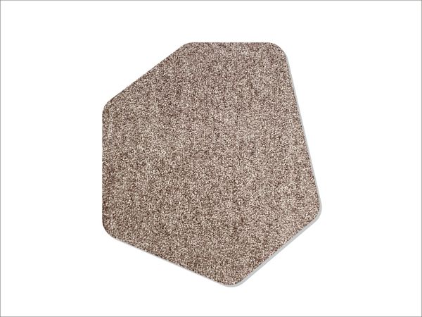 Keilbach Schuhabstreifer, 82 x 74 cm, hellgrau