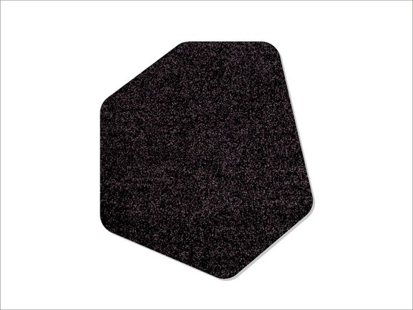 Keilbach Schuhabstreifer, 82 x 74 cm, schwarz
