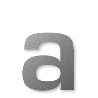 Keilbach Hausnummer, Buchstabe a, Edelstahl