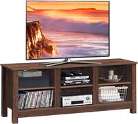COSTWAY TV-Schrank Fernsehschrank Holz
