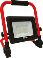 LED Arbeitsleuchte, Baustrahler, verstellbar, faltbar, 50W, 4000lm, 6500K, IP65, 3m Gummikabel