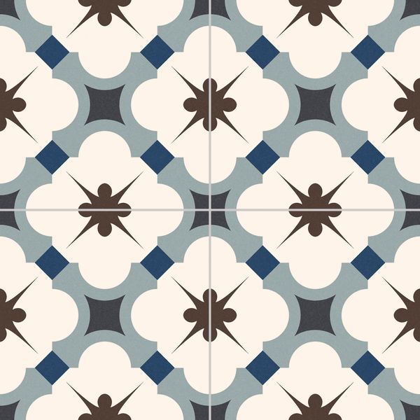 REGENT BLUE 16.5 x 16.5 Feinsteinzeug Wand- und Bodenfliese Keramikfliese Fliese