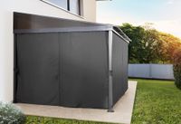 Terrassenüberdachung 400 x 300 cm Anthrazit
