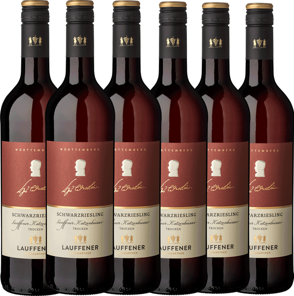Lauffener Poet "Friedrich Hölderlin" Schwarzriesling QbA trocken 0,75l - 6er Karton