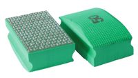 TECMIX DIAMANT-HANDSCHLEIFPAD K50 - 55X90MM GRÜN