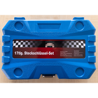 17tlg.-Set Radmutternschraubenschlüssel. versch. Schraubenschlüsselaufsätze