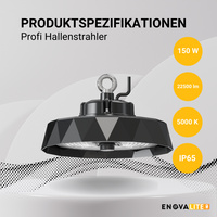 LED-HighBay PRO, Diamant Design, 150 W
