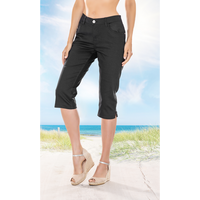 Twill Capri Hose für Damen