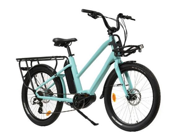 Beraud, Longtail, Mittelmotor, E-Bike, 7sp, 13Ah, blau